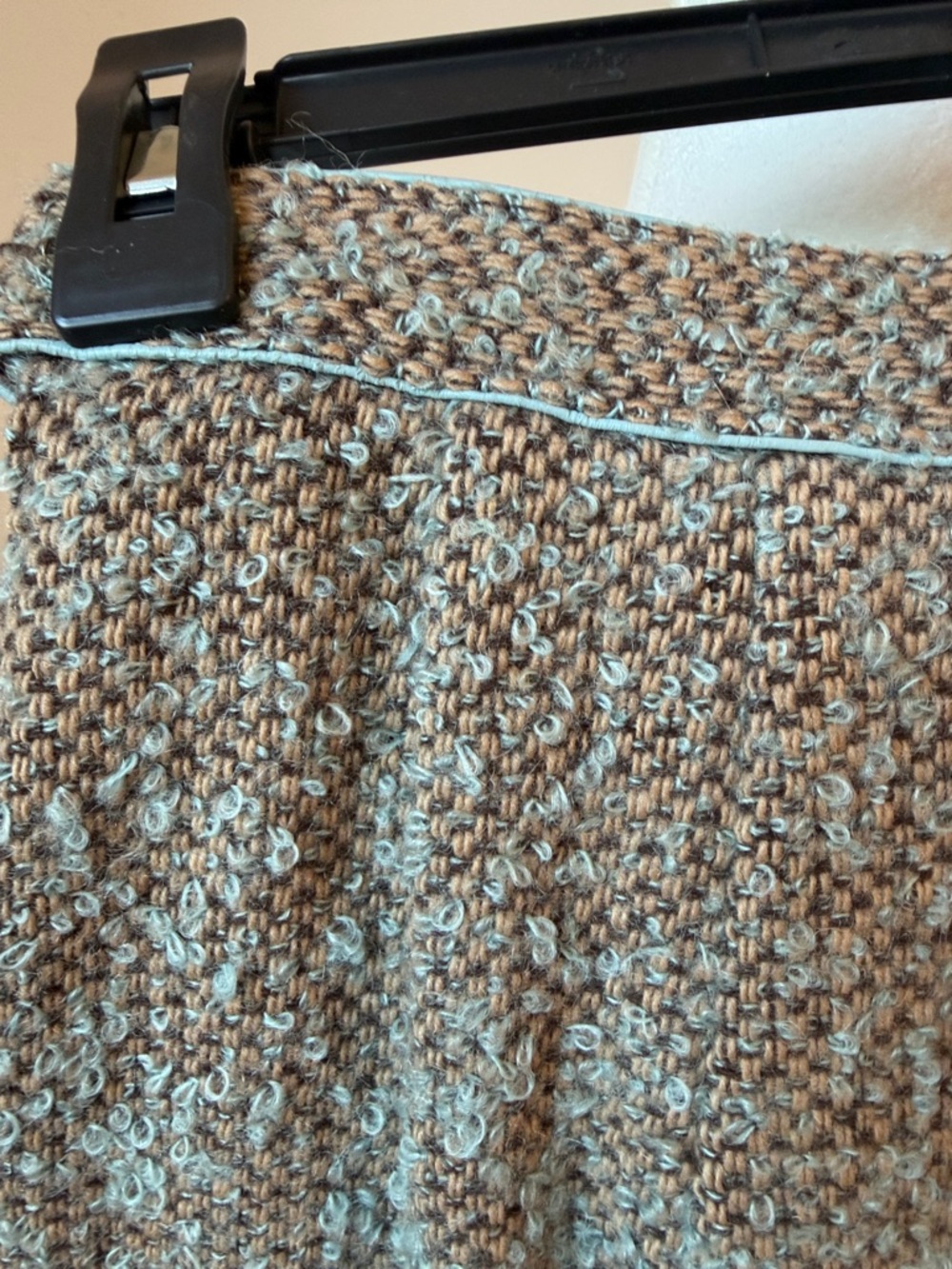 Vintage Samuel Robert Tweed Bouclé Pencil Skirt - Picture 3 of 6